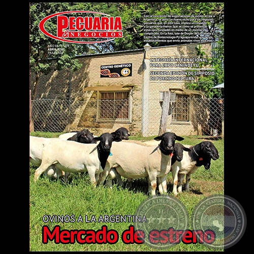  	PECUARIA & NEGOCIOS - AO 15 NMERO 177 - REVISTA ABRIL 2019 - PARAGUAY 